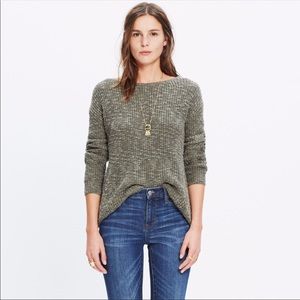 Made well olive pullover sweater